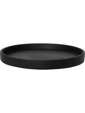 Fiberstone Saucer Round XS, Black