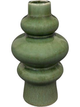 Leone Vase Forest Green