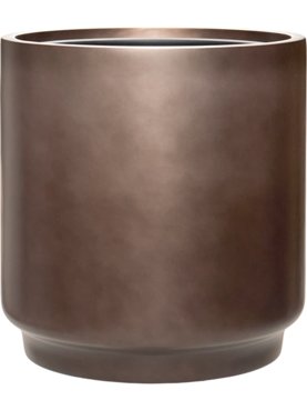 Baq Gradient Cylinder Matt Coffee (met inzetbak)