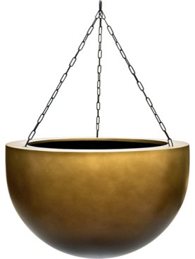 Baq Gradient Hanging Bowl Matt Honey