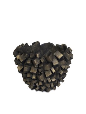 Mattone Pot Antique Gold