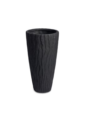 Pattern Vase Ember Black