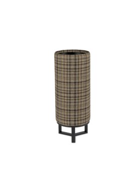 Pouf Vase Combi Brown