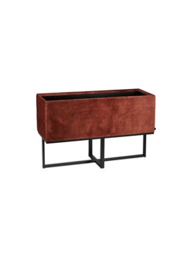 Pouf Rectangular Copper