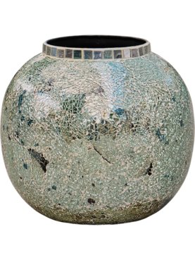 Mosaic Pot Mirror